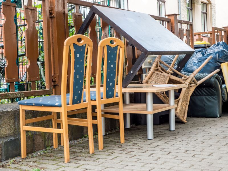 Outdoor Furniture Disposal in Auburn, CA